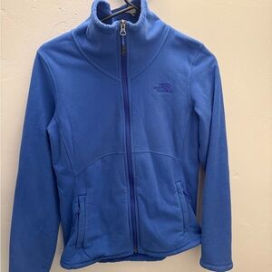 The North Face Vibrant Blue Full-Zip Fleece